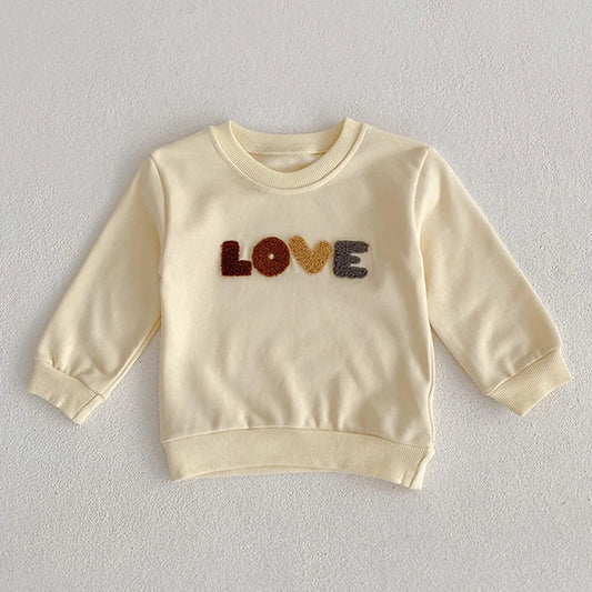 Baby Boys Girls Clothes Spring Autumn Hoodies Pullovers Tops Korean Long Sleeves Kids Hoodies Sweatshirt For Children's