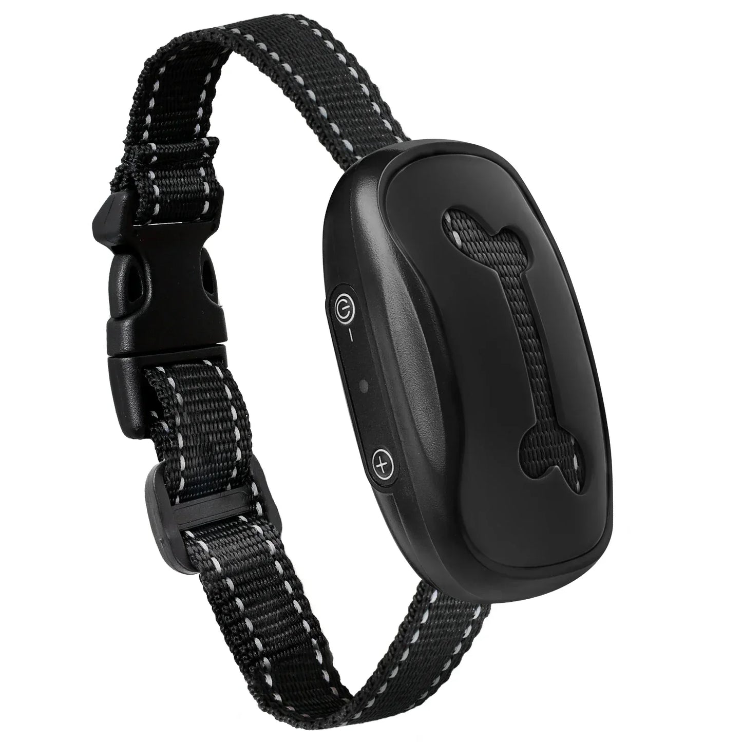 Dog Anti Barking Device USB Rechargeable Dogs Training Collar Ultrasonic Stop Barking Vibration Anti Bark Collar