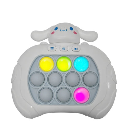 New Kuromi Quick Push Game Pop up Fidget Bubble Electronic Pop it Pro Game Light Stress Relief Toy Adult and Children's Gift toy