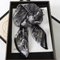 New Fashion 70X70cmPrinted Women's Scarf Pashmina Silk Scarf Square Shawl Decorative Headband Neck Luxury Design Bandana