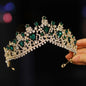 Itacazzo Bridal Headwear - A Golden Lady Fashion Wedding Crown, Rhinestone Classic Princess Tiaras