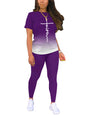 Two Piece Outfits for Women Summer Short Set 2 Piece Outfits Jogger Track Suits Sweatsuits for Women Short Sleeve