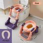Portable Toilet Seat Children's Pot Foldable Potty Training Seat Step Stool Portable Potty Child Pot Bebe Toilett