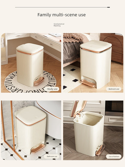 Pedal Kitchen Living Room Toilet Trash Can