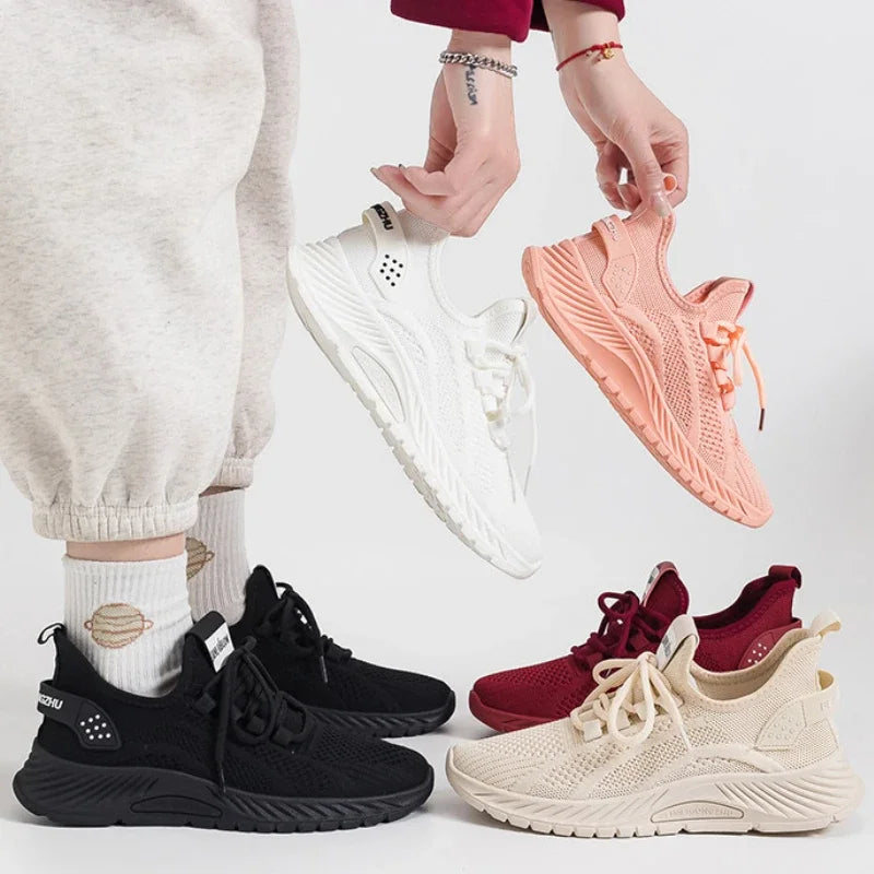 Women Sneakers Flat Casual  Sport Shoes Outdoor Running Shoes