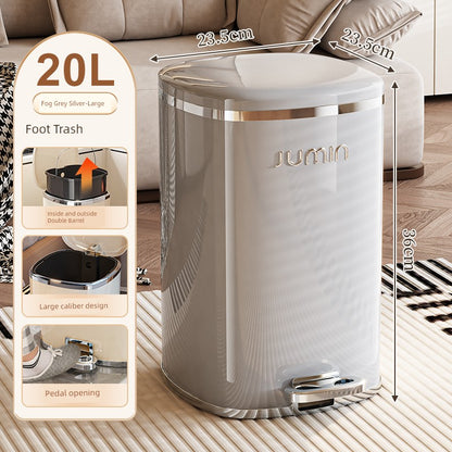 Pedal Kitchen Living Room Toilet Trash Can