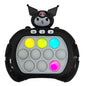 New Kuromi Quick Push Game Pop up Fidget Bubble Electronic Pop it Pro Game Light Stress Relief Toy Adult and Children's Gift toy