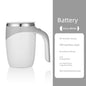 Fully Automatic Mixing Cup Stainless Steel Soymilk Soybean Milk Coffee Cup Electric Magnetic Rotate Men and Women Portable Rechargeable Electric Water Cup