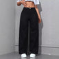 Size: S-5XL Women's Summer Autumn Wide-Leg Jeans High-Waist Plus-Size Jeans Straight-Leg Loose Casual Pants Girls Wide Leg Pants