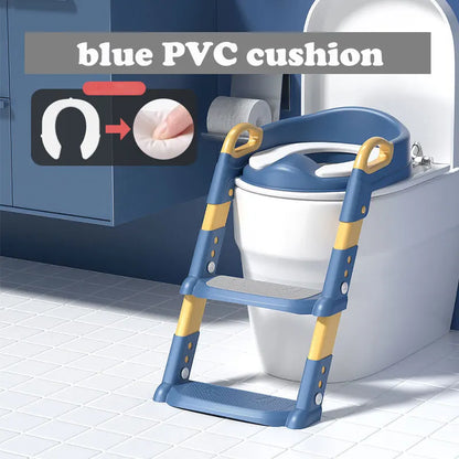 Portable Toilet Seat Children's Pot Foldable Potty Training Seat Step Stool Portable Potty Child Pot Bebe Toilett