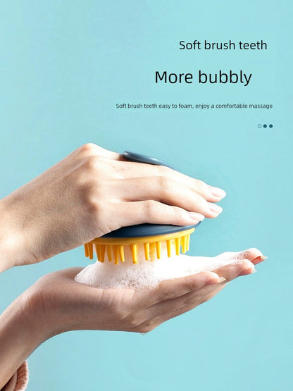 Adult Comb Anti-Itching Silicone Shampoo Brush