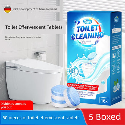 Effervescent Tablets Toilet Dedirt and Oxygen Urine Alkali Toilet