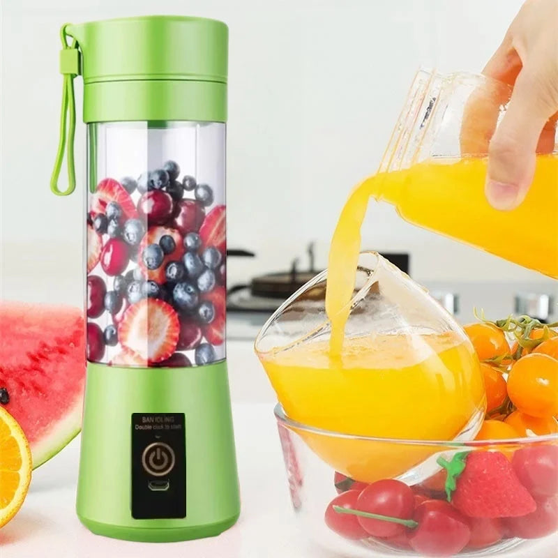 380ml household juice mixer mini electric juicer USB rechargeable smoothie smoothie shake mixer outdoor picnic portable juicer