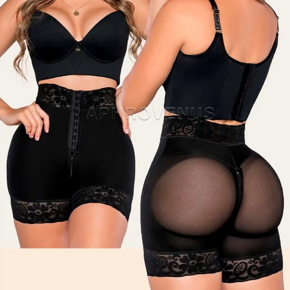 Fajas Colombianas Women's Tummy Control  Butt Lifter Shapewear Waist seamless Short