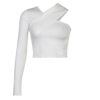 Women's Slim Fit Crop Top V-Ne oulder T-irt Faionable Casual Sle Ladies' Clothing 00% Other Material