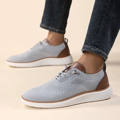 Men's Casual Sneakers Outdoor Breathable Mesh Walking Shoes New Comfort Soft Lightweight Tennis Shoes