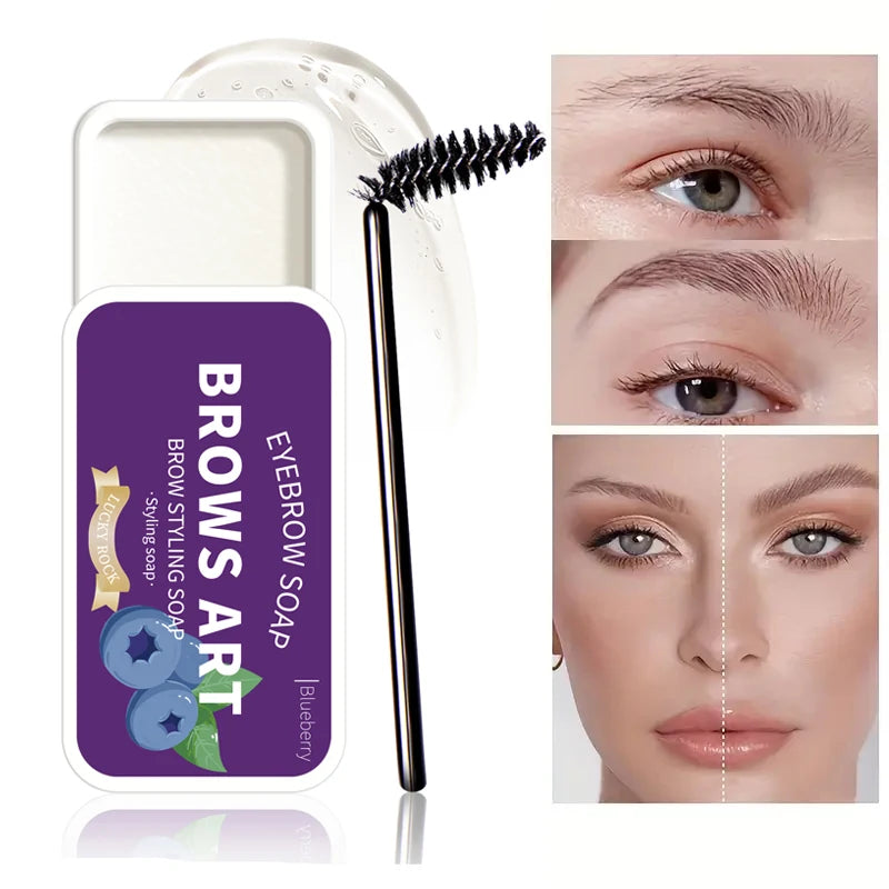 3D Brow Gel for Bold & Natural Brows, Clear Waterproof Eyebrow Styling Gel, Long-Lasting , Valentine's Day or Mother's Day Gifts