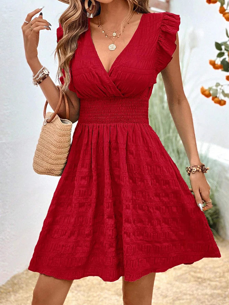 Elegant Short Dresses For Summer,Casual Dress Fashion Summer Dresses