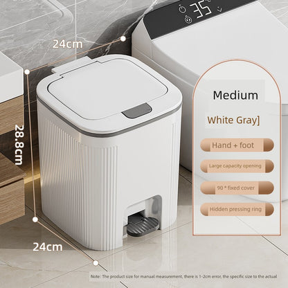 Pedal Kitchen Living Room Toilet Trash Can