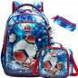 Children School Bags Kids Backpack Set in Primary Schoolbag for Teenager Girls Sequin Tower School Bags Waterproof Book Bags