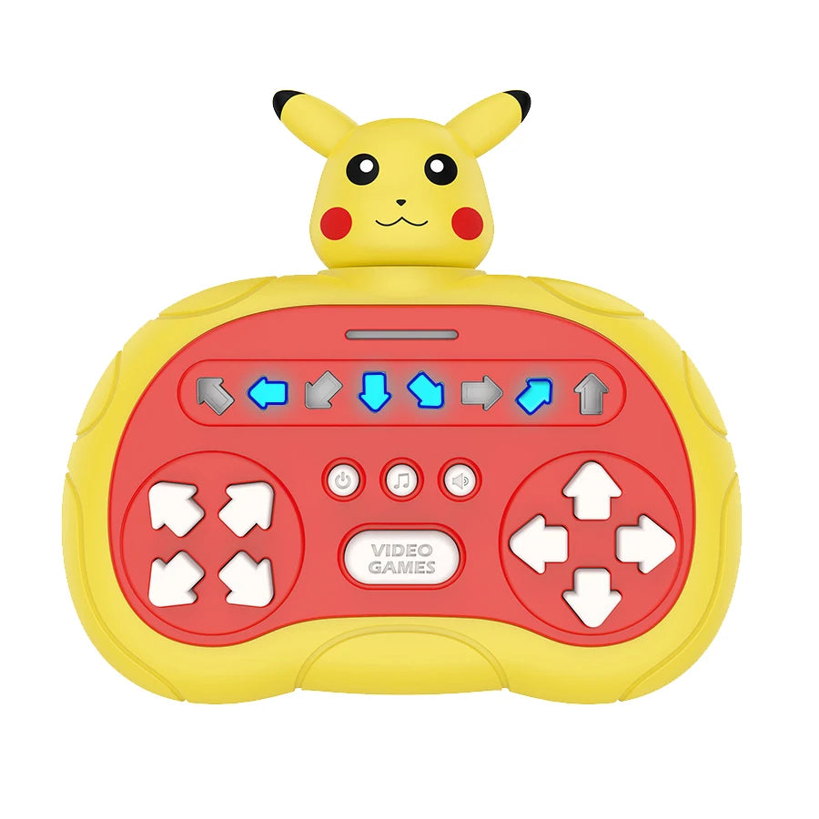 New Kuromi Quick Push Game Pop up Fidget Bubble Electronic Pop it Pro Game Light Stress Relief Toy Adult and Children's Gift toy