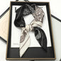 New Fashion 70X70cmPrinted Women's Scarf Pashmina Silk Scarf Square Shawl Decorative Headband Neck Luxury Design Bandana