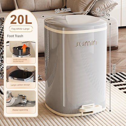 Pedal Kitchen Living Room Toilet Trash Can