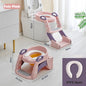 Portable Toilet Seat Children's Pot Foldable Potty Training Seat Step Stool Portable Potty Child Pot Bebe Toilett