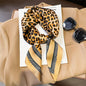 New Fashion 70X70cmPrinted Women's Scarf Pashmina Silk Scarf Square Shawl Decorative Headband Neck Luxury Design Bandana