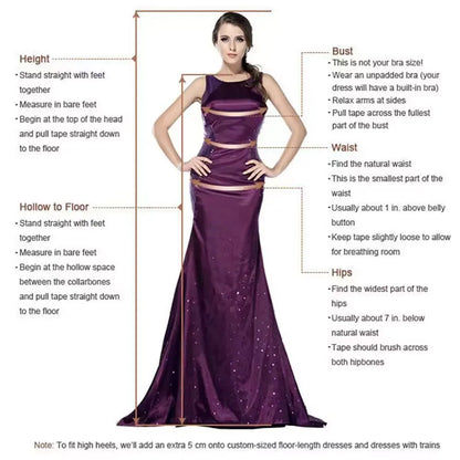 Luxury Gold Crystal Evening Dresses Pearls Square Neck Sequins Customized Party Gowns Vestidos De Noche