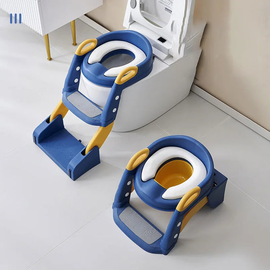 Portable Toilet Seat Children's Pot Foldable Potty Training Seat Step Stool Portable Potty Child Pot Bebe Toilett