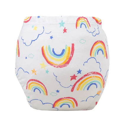 Baby Toddler Training Underwear for Boy Girls Strong Absorbent Cotton Training Pants Clothing