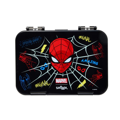 Marvel Spider-man Backpack Student School Bag Lunch Bag Lunch Box Wallet Pencil Box  Water Cup for kids