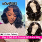 250% Body Wave Bob Wigs 100% Human Hair Wigs 13x6 HD Lace Frontal Wigs Pre Plucked Short Bob Full Frontal Wig For Balck Women