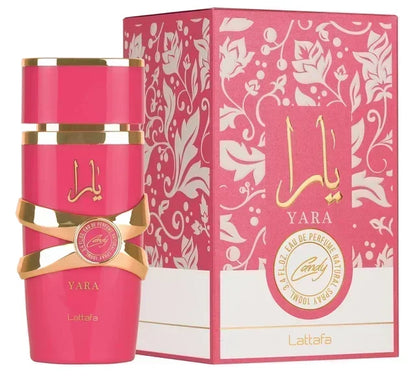 Original Yara Perfume 100ml - Unisex Arabian Eau de Parfum, Long Lasting Creamy Fruity Scent with Pheromones, for Women & Men