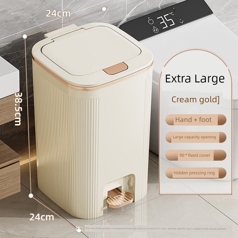 Pedal Kitchen Living Room Toilet Trash Can