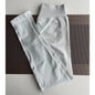 Women Seamless Sports Yoga Pants Low Ribbed Band Gym Fitness Workout wear Scrunch Bum Tights