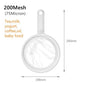 Nylon Ultra-fine Filter Mesh Sieve Soy Juice Coffee Milk Food Strainer Spoon Kitchen  Gadgets 120/200/400 Mesh Filter