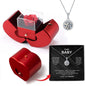 Christmas Gift Apple Jewelry Box With Eternal Flower Box Rose Flower Birthday Party New Year Valentine's Day Gift