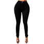 Women's classic High Waist Skinny Stretch Butt Lifting Jeans Slim Fit Denim Pants