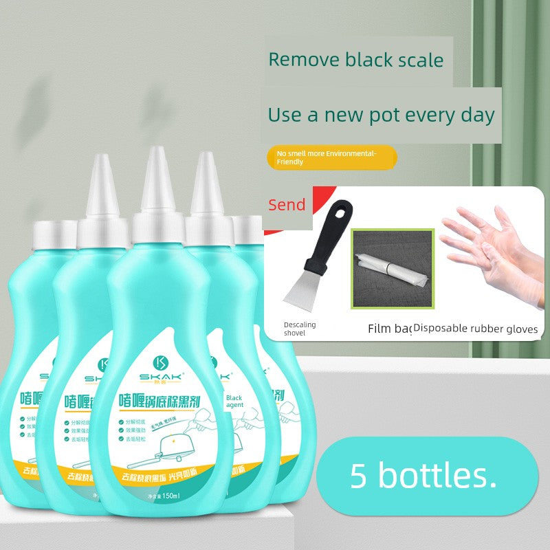 Black Dirt Stainless Steel Cleaner Kitchen Gel Wash Pot Bottom