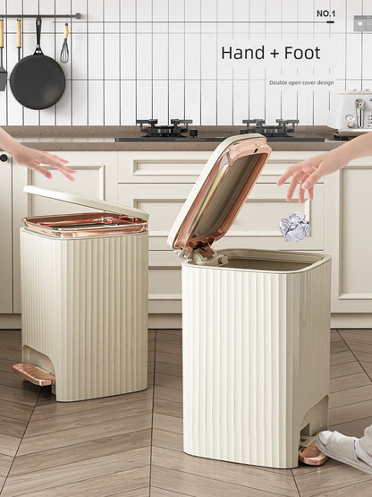 Pedal Kitchen Living Room Toilet Trash Can