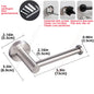Toilet Towel Paper Wall Mount Holder Adhesive Black Silver Kitchen Roll Paper Stand Hanging Napkin Rack Bathroom Accessories WC