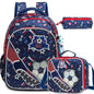 Children School Bags Kids Backpack Set in Primary Schoolbag for Teenager Girls Sequin Tower School Bags Waterproof Book Bags