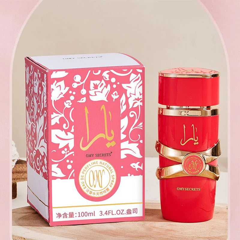 Brand Arabian Wood Perfume Women's Floral Fruity Lasting Fragrance Eau De Toilette Spray Date Charm Fragrance Gift Box 100 Ml