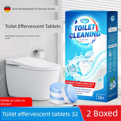 Effervescent Tablets Toilet Dedirt and Oxygen Urine Alkali Toilet