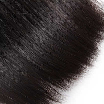 Natural Color Brazilian Human Hair Straight Bundles 10-36 Inches 1 Bundles Remy Human Hair Extensions Double Weft Braiding Hair