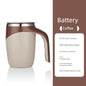 Fully Automatic Mixing Cup Stainless Steel Soymilk Soybean Milk Coffee Cup Electric Magnetic Rotate Men and Women Portable Rechargeable Electric Water Cup