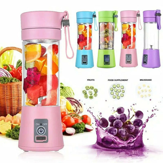 Home Travel Portable Juicer Cup Rechargeable Small Juicer For Milkshake Fruit and Vegetable Juice Cup Kitchen Juicer