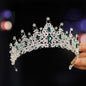 Itacazzo Bridal Headwear - A Golden Lady Fashion Wedding Crown, Rhinestone Classic Princess Tiaras